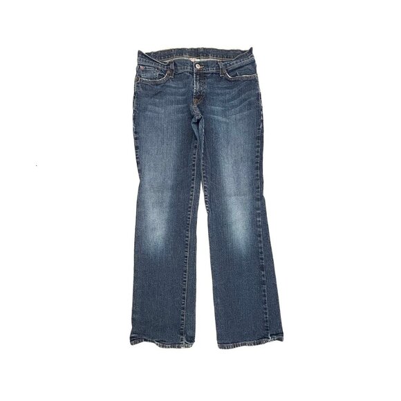 Lucky Brand Denim - Lucky Brand Mid Rise Flare Women's size 31 Dark Wash Blue Denim Jeans